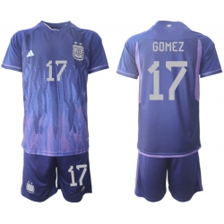 Men FIFA 2022 Argentina Soccer Jersey 008