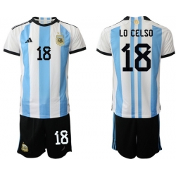 Men FIFA 2022 Argentina Soccer Jersey 032