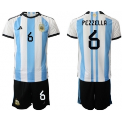 Men FIFA 2022 Argentina Soccer Jersey 041