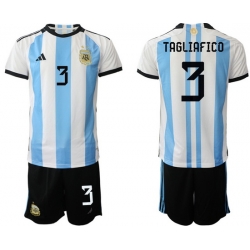 Men FIFA 2022 Argentina Soccer Jersey 044