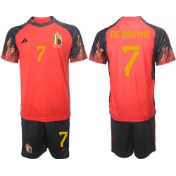 Men FIFA 2022 Belgium Soccer Jersey 017