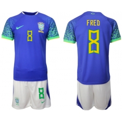 Men FIFA 2022 Brazil Soccer Jersey 054