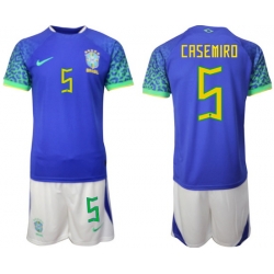 Men FIFA 2022 Brazil Soccer Jersey 056