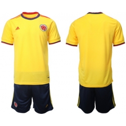 Colombia 2022 World Cup Soccer Jersey BLANK