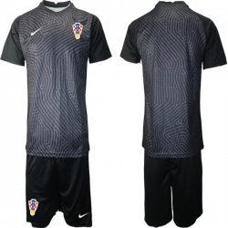 Mens Croatia Short Soccer Jerseys 001