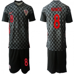 Mens Croatia Short Soccer Jerseys 013