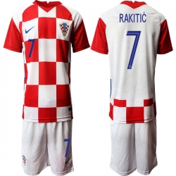 Mens Croatia Short Soccer Jerseys 022