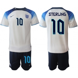 Men FIFA 2022 England Soccer Jersey 013