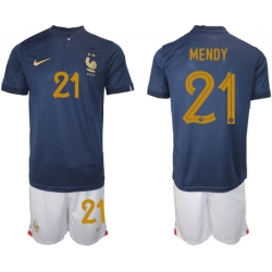 Men FIFA 2022 France Soccer Jersey 001