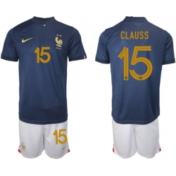Men FIFA 2022 France Soccer Jersey 006