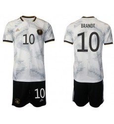 GERMANY 2022 World Cup Soccer Jersey #10 BRANDT