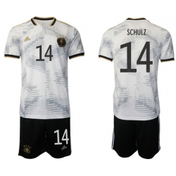 GERMANY 2022 World Cup Soccer Jersey #14 SCHULZ