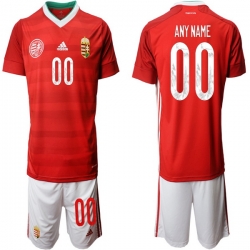 Mens Hungary Short Soccer Jerseys 001