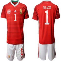 Mens Hungary Short Soccer Jerseys 007