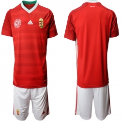 Mens Hungary Short Soccer Jerseys 008