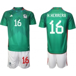Men FIFA 2022 Mexico Soccer Jersey 007