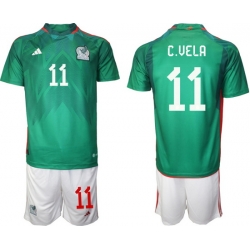 Men FIFA 2022 Mexico Soccer Jersey 010