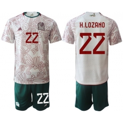 Men FIFA 2022 Mexico Soccer Jersey 020
