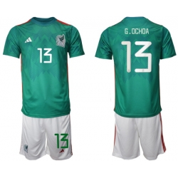 Men FIFA 2022 Mexico Soccer Jersey 039