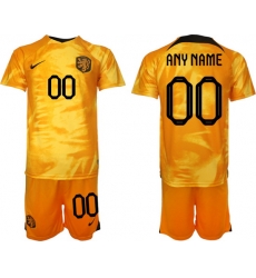 Men FIFA 2022 Netherlands Soccer Customized Jersey 007