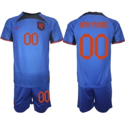 Men FIFA 2022 Netherlands Soccer Customized Jersey 035