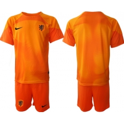 Men FIFA 2022 Netherlands Soccer Jersey 004