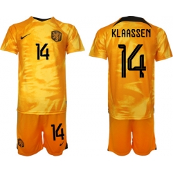 Men FIFA 2022 Netherlands Soccer Jersey 018