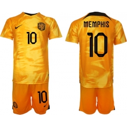 Men FIFA 2022 Netherlands Soccer Jersey 024