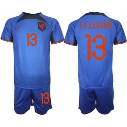 Men FIFA 2022 Netherlands Soccer Jersey 047