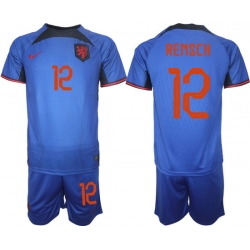 Men FIFA 2022 Netherlands Soccer Jersey 048