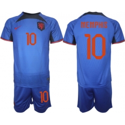 Men FIFA 2022 Netherlands Soccer Jersey 052