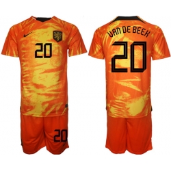 Men FIFA 2022 Netherlands Soccer Jersey 067