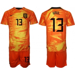 Men FIFA 2022 Netherlands Soccer Jersey 069