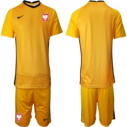 Mens Poland Short Soccer Jerseys 006