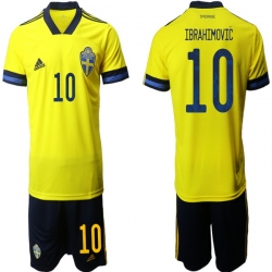 Mens Sweden Short Soccer Jerseys 001