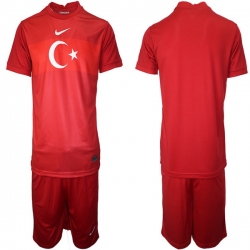 Mens Turkey Short Soccer Jerseys 003