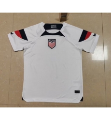 Men US 2022 FIFA Soccer Jersey White 027
