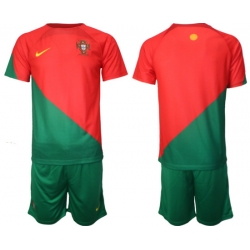 Men FIFA 2022 Portugal Soccer Customized Jersey 021