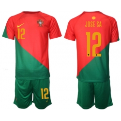 Men FIFA 2022 Portugal Soccer Red Jersey 103