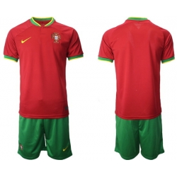 Portugal 2022 World Cup Soccer Jersey BLANK RED