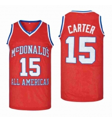 15#Vince Carter McDonald's All American Basketball Jersey