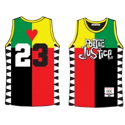 23# POETIC JUSTICE BASKETBALL JERSEY