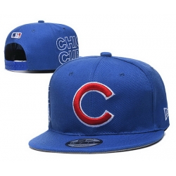 Chicago Cubs Snapback Cap 002
