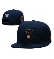 Milwaukee Brewers Snapback Cap 003