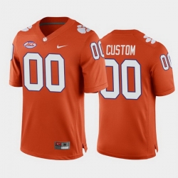 Clemson Tigers Custom Orange Home Men'S Jersey