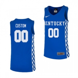 Kentucky Wildcats Custom Royal Replica Youth Jersey