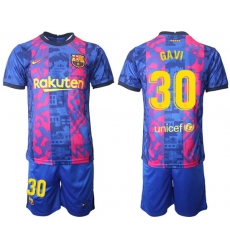 Men Barcelona Soccer Jersey 002