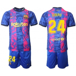 Men Barcelona Soccer Jersey 004