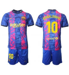 Men Barcelona Soccer Jersey 015