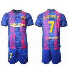 Men Barcelona Soccer Jersey 021